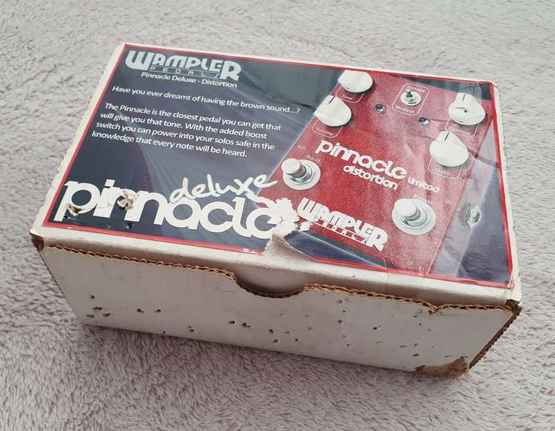 Wampler Pinnacle Deluxe Distortion Guitar Pedal