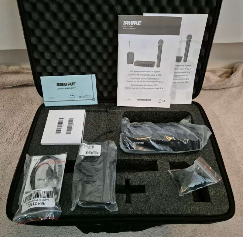 Shure BLX14E/CVL Wireless Lapel Microphone
