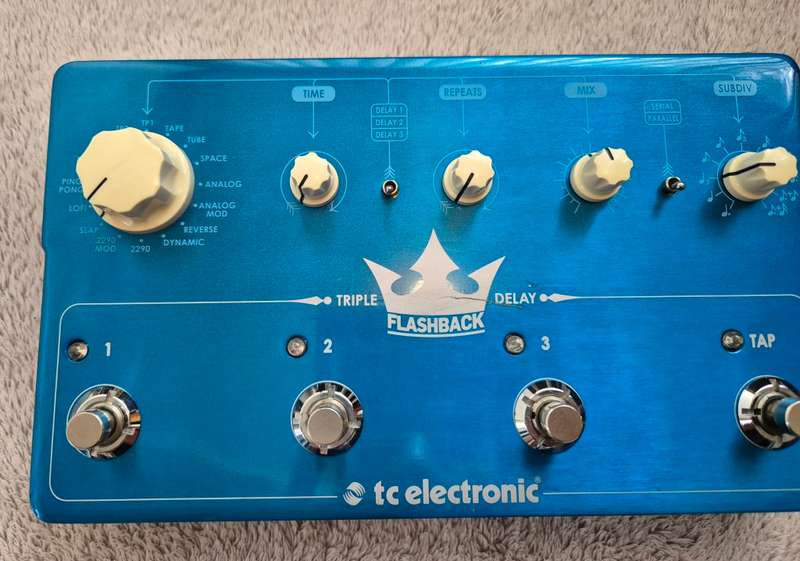 TC Electronics X4 Triple Delay Guitar Pedal