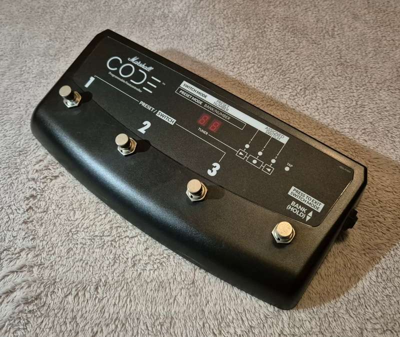 Marshall CODE Guitar Amp Footswitch