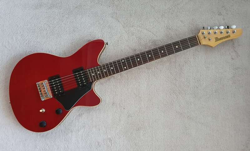 Ibanez Electric Guitar Translucent Red