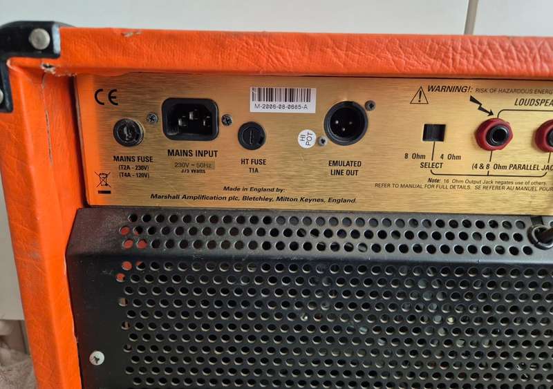 Marshall JCM2000 Triple Super Lead TSL122 Guitar Valve Amp