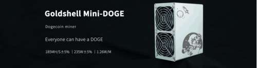 Goldshell Mini-DOGE Miner -second hand