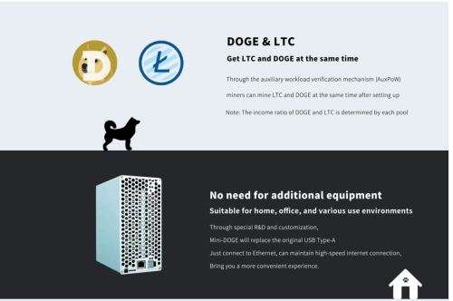 Goldshell Mini-DOGE Miner -second hand