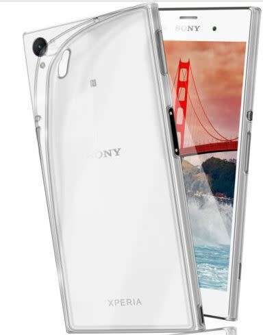 PowerUp Silicone Protective Case for Sony Experia Z4 - Transparent