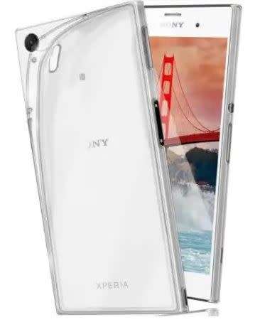 PowerUp Silicone Protective Case for Sony Experia Z4 - Transparent