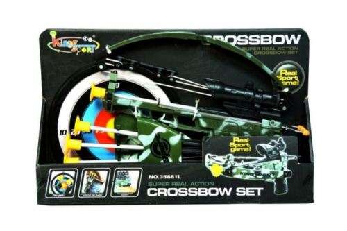 King Sport Camo Crossbow Set in Touch Box with Laser - Medium