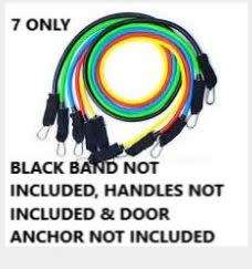 Resistance Bands 7 Piece Set