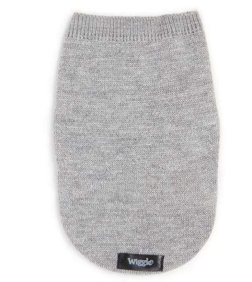 Wiggle Lurex Pullover Grey - Grey - Small dogs