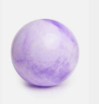 Marble swirl yoga ball - purple