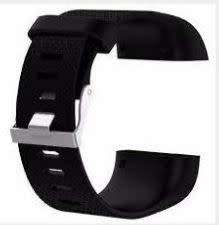 Killer Deals Silicone Strap for fitbit Surge(M/L) - Black