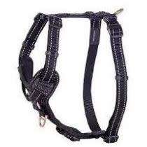 Rogz Utility Large Control Harness - Black FOR SMALL BREED DOGS
