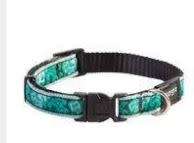Rogz Fancy Dress Small 11mm Classic Collar - Mint Green - Small-8-14KG