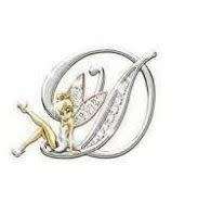 SilverCity Large Fairy Personalised Alphabet Initial Letter Brooch - D