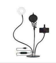 Volkano Insta Series Home Vlogging Kit with Microphone Holder