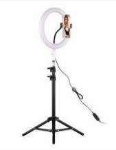 LED Ring Fill Light 12 Inch With Stand & Mobile Phone Holder - 30cm