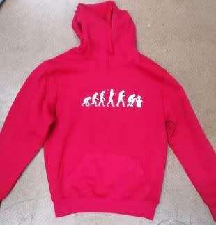 Evolution Hoodie -Maroon (Small)