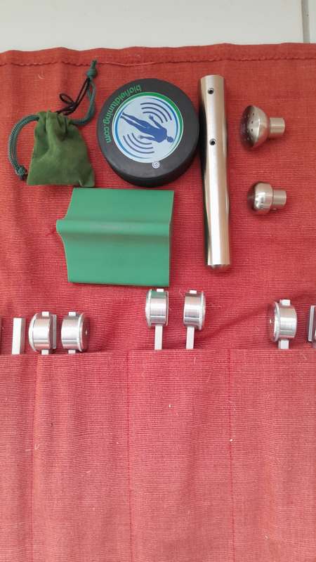 Set of Biofield Tuning Forks and Accessories