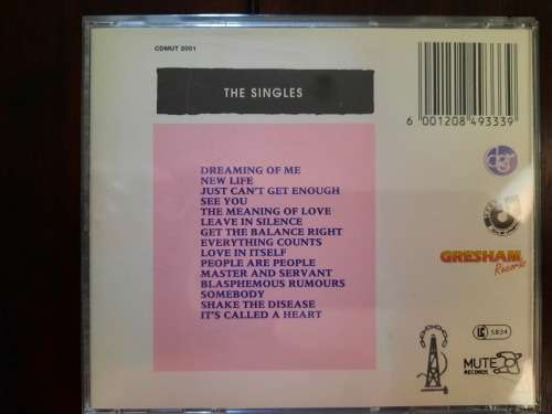 Depeche Mode - The Singles 81 to 85