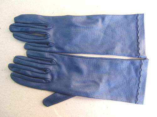 Vintage Gloves - Navy Blue