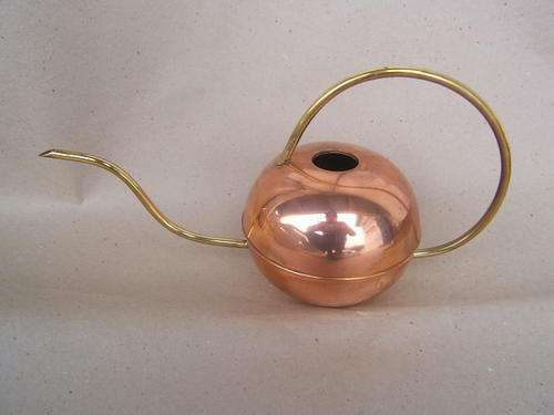 Copper Watering Can, 330mm length, water container, 140mm width, 120mm height