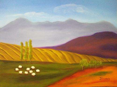 colourful landscape