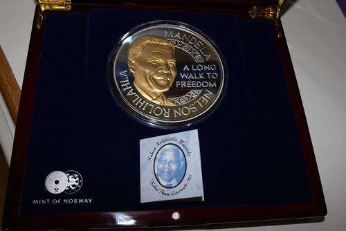 Mandela Long Walk To Freedom 1 KG Silver