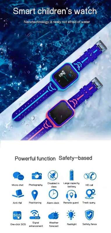 GPS Smartwatch for kids  Only 2 left ( Pink)