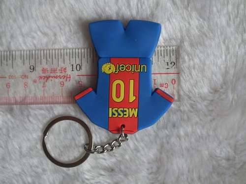 kiTki Barcelona 10 Messi football soccer plastic keychain key chain ring souvenior