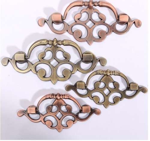 European Retro Style Bronze Drawer Cabinet Handle Door Knobs
