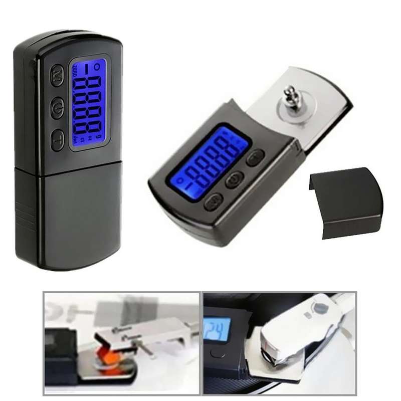 0.01gx5g Professional Digital Turntable Stylus Force Scale Gauge for Jewelry