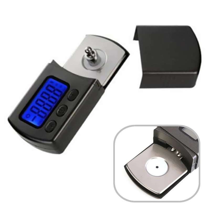 0.01gx5g Professional Digital Turntable Stylus Force Scale Gauge for Jewelry