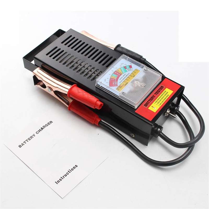 6/12V 100Amp Battery Load Tester Alligator Clip Heavy Duty Car Truck Checker