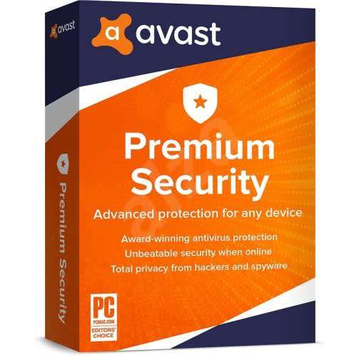 Avast Antivirus Security (1 Device, 1 Year) Premium