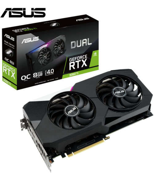 RTX 3060TI ASUS DUAL- RTX 3060TI-O8G- V2