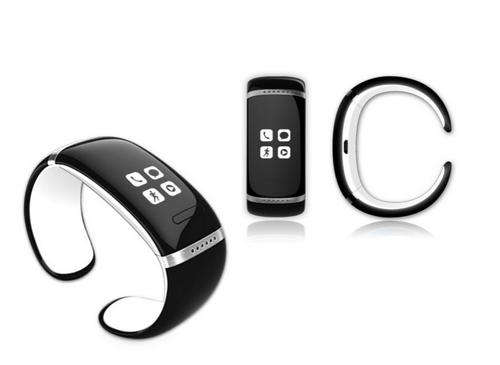 Bluetooth Smart Touch Bracelet Watch w/ Player, Pedometer