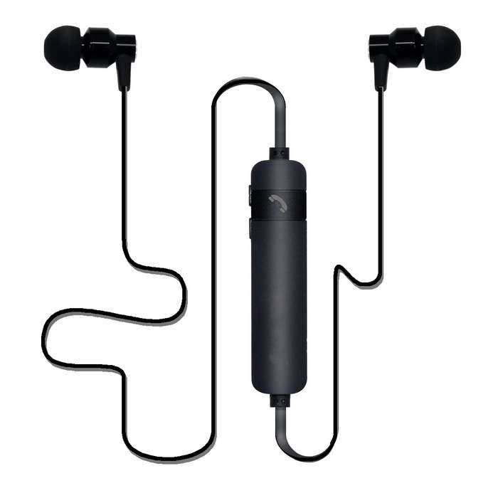 Wireless Bluetooth V4.1 Stereo Headset w/ Voice Prompt - Black