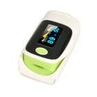 1.1" OLED SPO2 Fingertip Pulse Oximeter- Green + Black + White
