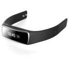 Bluetooth Smart Bracelet w/ Pedometer, Calorie, Sleep Tracker - Black