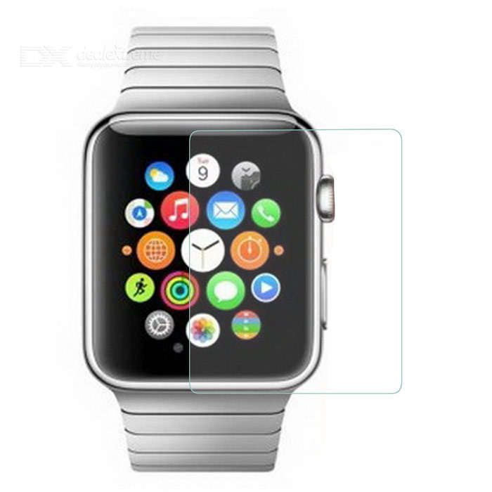 0.2mm 9H Tempered Glass Film for APPLE WATCH 42mm - Transparent
