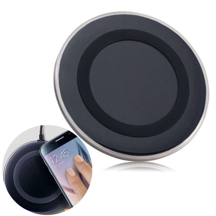 QI Wireless Charging Pad for Samsung Galaxy S6/S6 Edge/Nexus 6 - Black