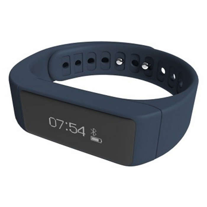 0.91" OLED Smart Bluetooth V4.0 Bracelet w/ Calls Vibration - Sapphire