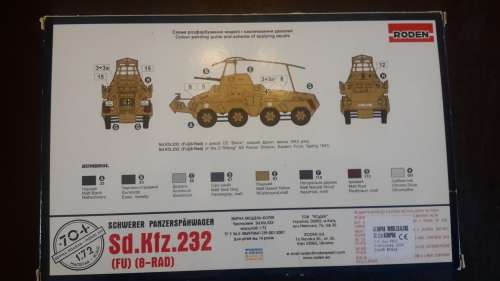 RODEN SCALE MODEL 1.72 "WIKING" 1943
