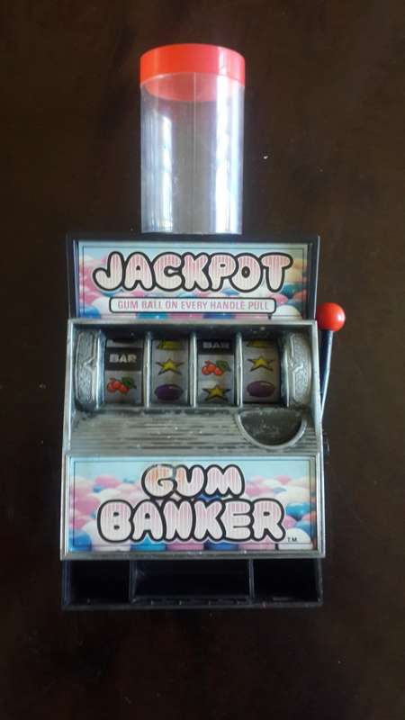 RETRO 1980's JACKPOT GUM BANKER