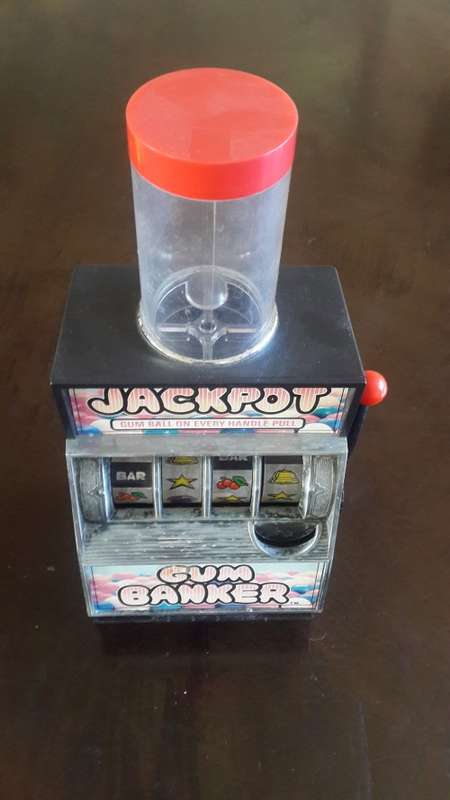 RETRO 1980's JACKPOT GUM BANKER