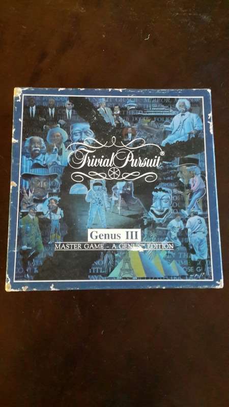 1987 (30 YEAR OLD) TRIVIAL PURSUIT GENUS III EDITION (COMPLETE AND HIGHLY COLLECTIBLE)