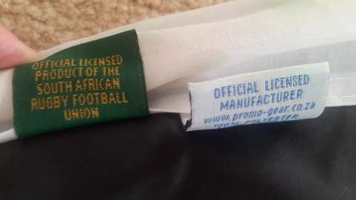 Official Licensed Springbok Rugby Flag (Large) Measures 1.5m X 900