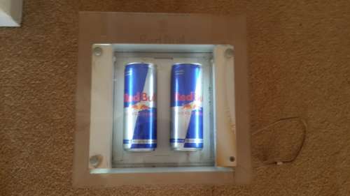 Red Bull Bar Display with lighting (Working)