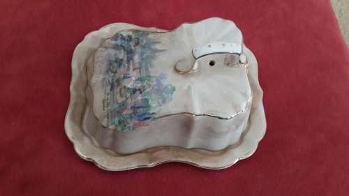 Circa 1947 Lancaster @ Sandland Butter Dish (Absolute Mint Condition)
