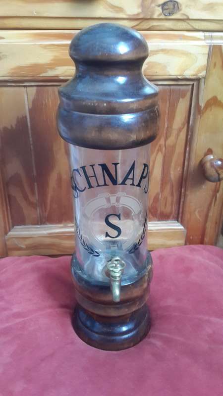 Rare Vintage Schnaps Draught Dispenser (Near mint condition)